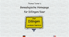 Desktop Screenshot of dillingen-saar.net